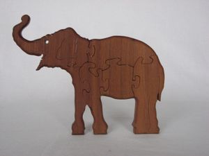 Elefantenpuzzle